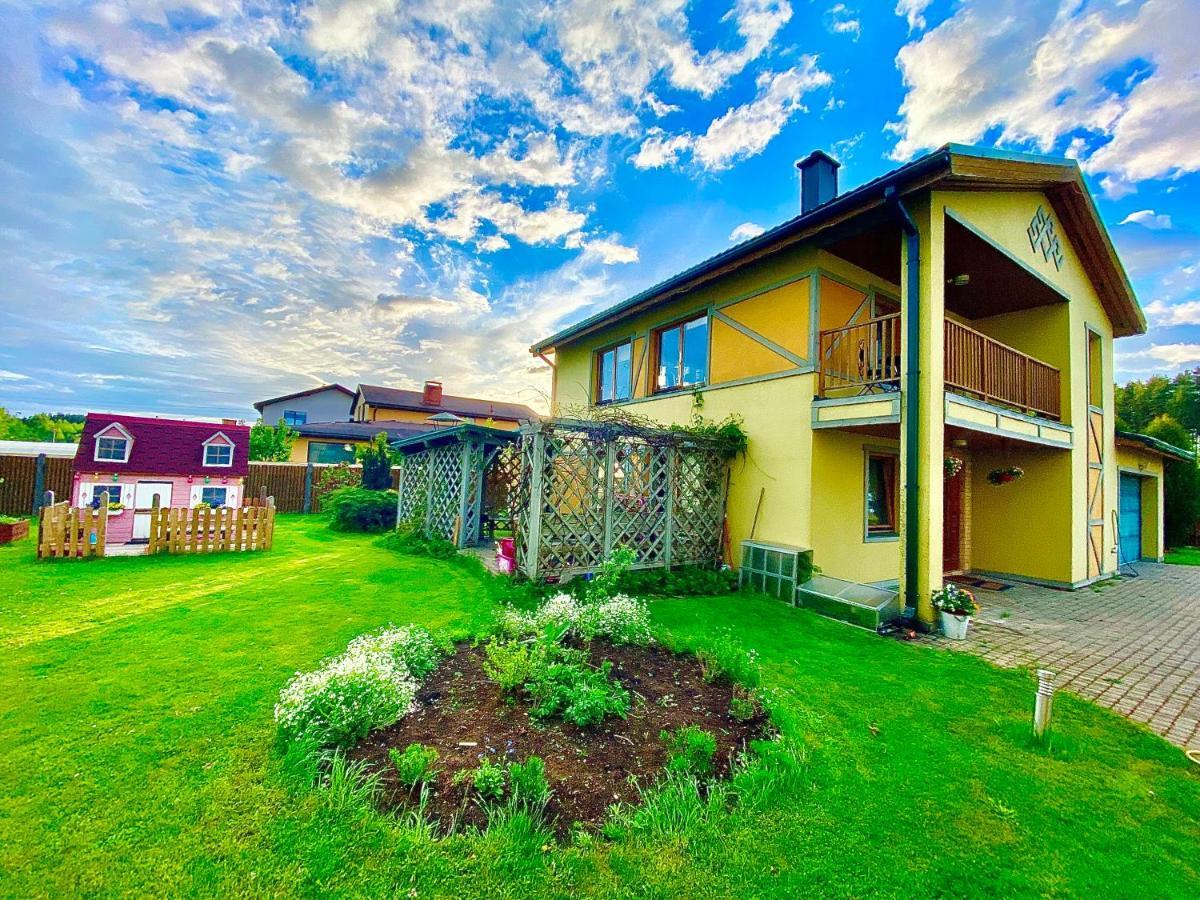Spacious House With Indoor Pool & Sauna. Ādaži Dış mekan fotoğraf